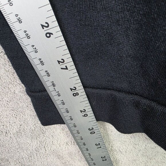 Mens Jerzees NuBlend Black Sweatpants Broken Arrow Cotton Blend Drawstring XL - Picture 6 of 9